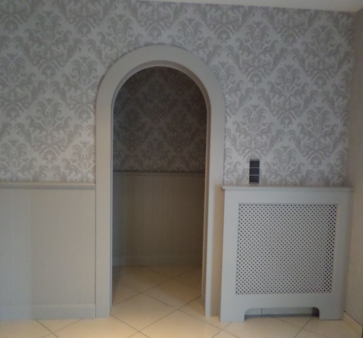 Realisaties klanten Lambrisering met behang